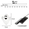 Imagens de Guirnalda 10 Luces Led Fantasmas (165cm)
