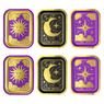 Imagen de Platos Místicos Sol, Luna y Estrellas cartón (6 unidades)