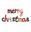 Picture of Globo de Navidad Merry Christmas Letras (143cm x 25cm)
