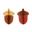 Picture of Decoración Bellotas Nido de Abeja Otoño 27cm (2uds)