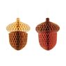 Imagen de Decoración Bellotas Nido de Abeja Otoño 27cm (2uds)