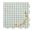 Picture of Servilletas Estampado Vichy Verde con Detalles Dorados 33cm (12uds)