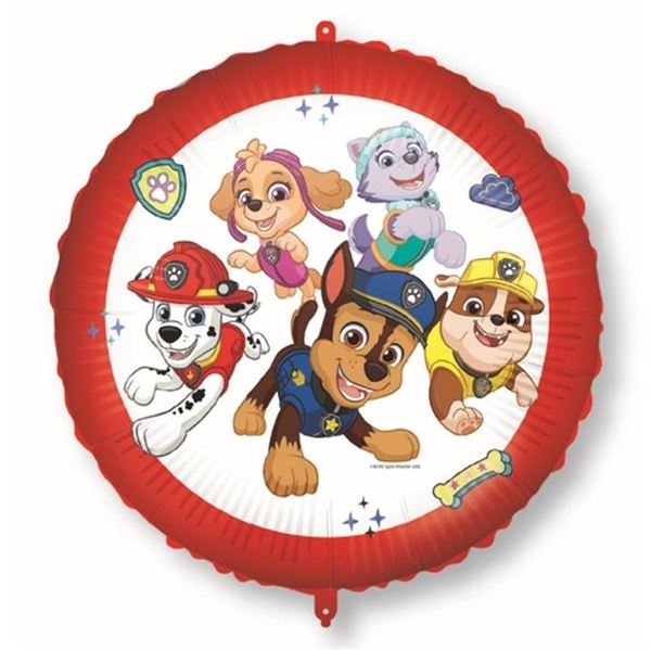 Imagens de Globo de La Patrulla Canina con Cinta y Peso (45cm)