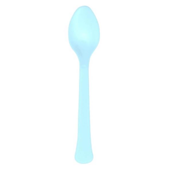 Imagens de Cucharas Azul Cielo Reutilizables (24 unidades)