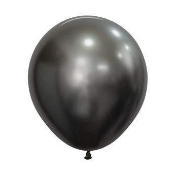 Imagen de Globos Gris Medianoche Silk 45cm Sempertex R18-850-15 (15)