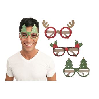 Imagen de Gafas Navideñas Amigos Cartón (6uds)