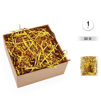 Imagen de Virutas Papel Dorado (20g)