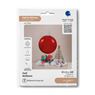 Imagen de Globo Bola Navideña Roja 3D (53cm)
