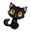 Mostrar detalhes para Globo de Foil Gato Negro Dulce (90cm) Imagens de Globo de Foil Gato Negro Dulce (90cm)