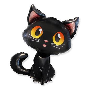 Imagen de Globo de Foil Gato Negro Dulce (90cm)