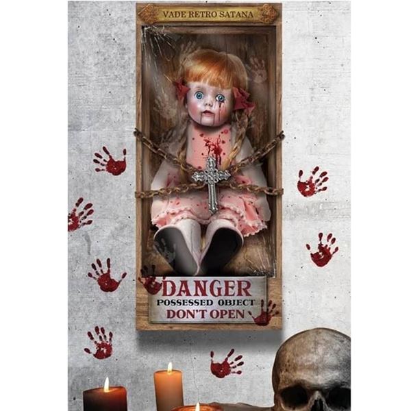 Picture of Fondo Adhesivo Muñeca Poseída Terror (70cm x 25cm)