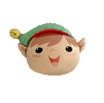 Picture of Globo Cabeza Elfo Navideño 76cm x 60cm