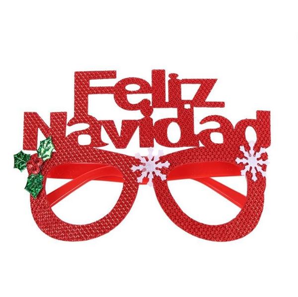 Picture of Gafas Navideñas Feliz Navidad Rojas