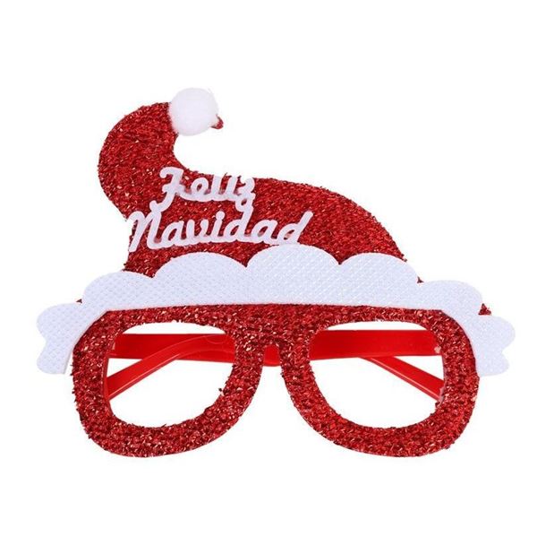 Picture of Gafas Navideñas Gorro Santa Feliz Navidad 