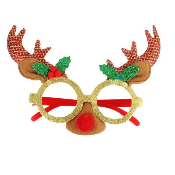 Picture of Gafas Navideñas Reno Glitter 