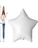 Imagen de Globo Jumbo Estrella Foil Blanco 170cm / 68 pulgadas