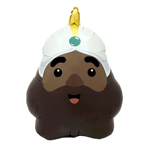 Picture of Globo Cabeza Rey Mago Baltasar (65cm)