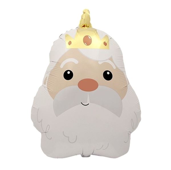 Imagen de Globo Cabeza Rey Mago Melchor (65cm)