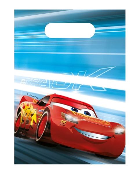 Imagen de Bolsas Chuches Cars plástico (6 unidades)