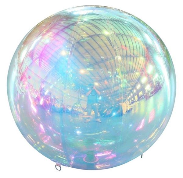 Imagen de Globo Mirror Ball Inflable Iridiscente (1,5m)