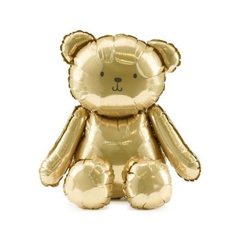 Picture of Globo Osito Dulce Dorado Foil (43cm x 53cm) 