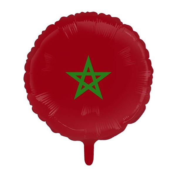 Picture of Globo Bandera de Marruecos Foil (45cm)