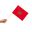 Picture of Bandera Marruecos con palo 30cm x 20cm (pack 10uds)