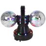 Imagen de Bolas Disco Espejos Led Doble Rotación