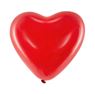 Imagen de Globos Rojos Forma Corazón 25cm (100 unidades)