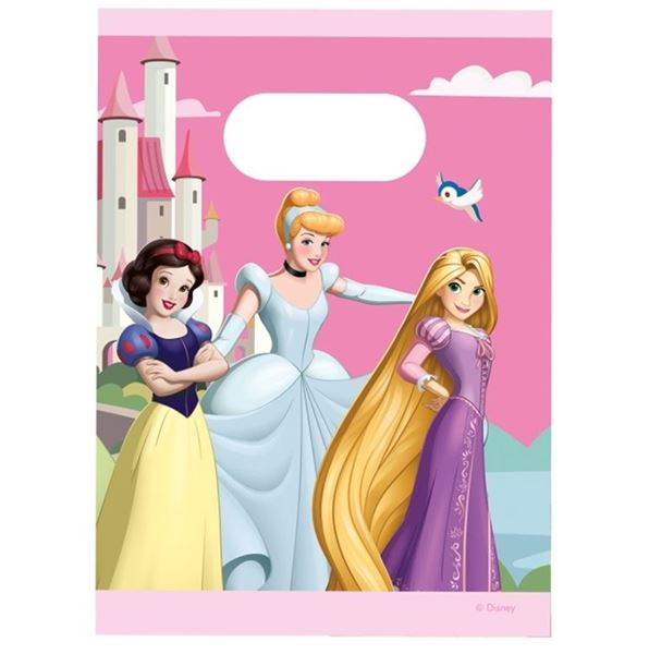 Imagens de Bolsas de Chuches Mundo Princesas Disney papel (4 unidades)