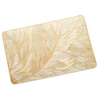 Picture of Salvamantel Hojas Doradas PVC (45cm x 30cm)