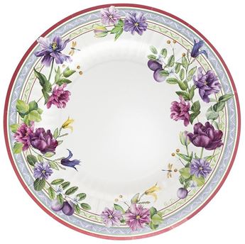 Imagen de Platos Blossom cartón 27cm (8)