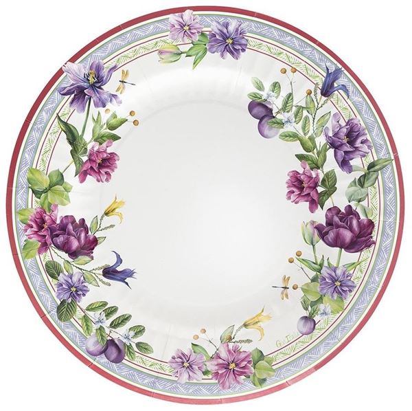 Imagens de Platos Blossom cartón 27cm (8)