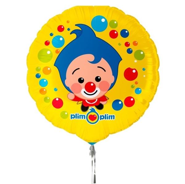 Imagens de Globo Payaso Plim Plim Foil (45cm)