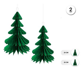 Imagens de Decorados Colgantes Árbol de Navidad (2 unidades)