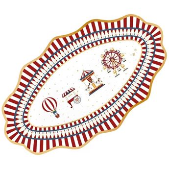 Imagens de Bandejas de Cartón Navideñas Christmas Carousel 36x20cm (Pack 2 unidades)