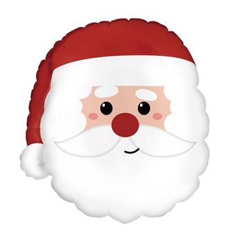 Imagens de Globo Papá Noel Sonrisa Foil (59x52cm)