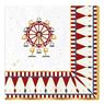 Imagen de Servilletas 33x33cm Christmas Carousel (Pack 16 unidades)