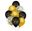 Imagen de Globos Feliz Jubilación Dorados y Negros Látex (9 unidades)