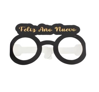Imagens de Gafas Feliz Año Nuevo cartón (6 unidades)
