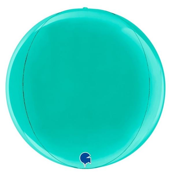 Imagen de Globo Tiffany Esférico Orbz (38cm)