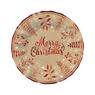 Imagen de Platos Hondos Cartón Kraft Merry Christmas Ø 24 cm (6uds)