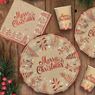 Picture of Servilletas Kraft Merry Christmas 33 cm (16uds)