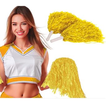 Picture of Pompones Animadora Amarillos (2)