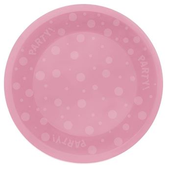 Imagens de Plato Rosa Reusable Plástico 21