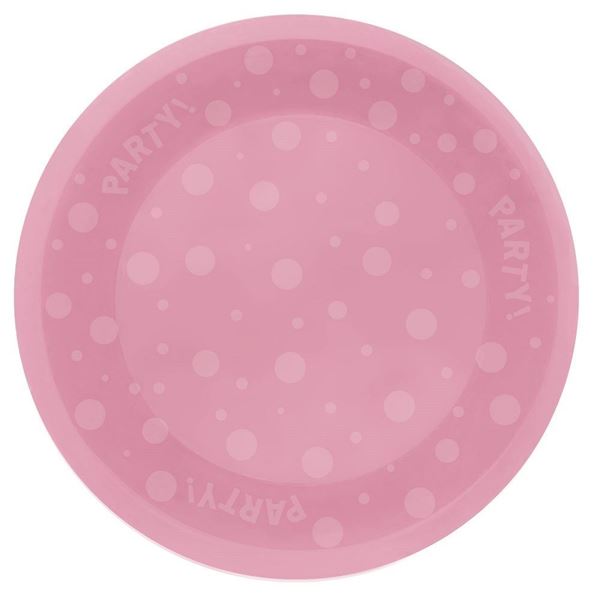 Imagens de Plato Rosa Reusable Plástico 21