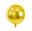Imagen de Globo Esférico Dorado Foil (40cm)