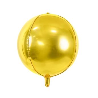 Imagens de Globo Foil Dorado Esférico 40cm