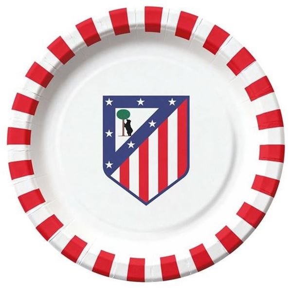 Picture of Platos Atlético de Madrid 23cm (8 uds)