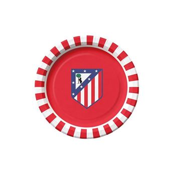 Imagen de Platos Atlético de Madrid 18cm (8 uds)